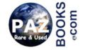 Image of the World with wording of "PAZ Rare Used Books"